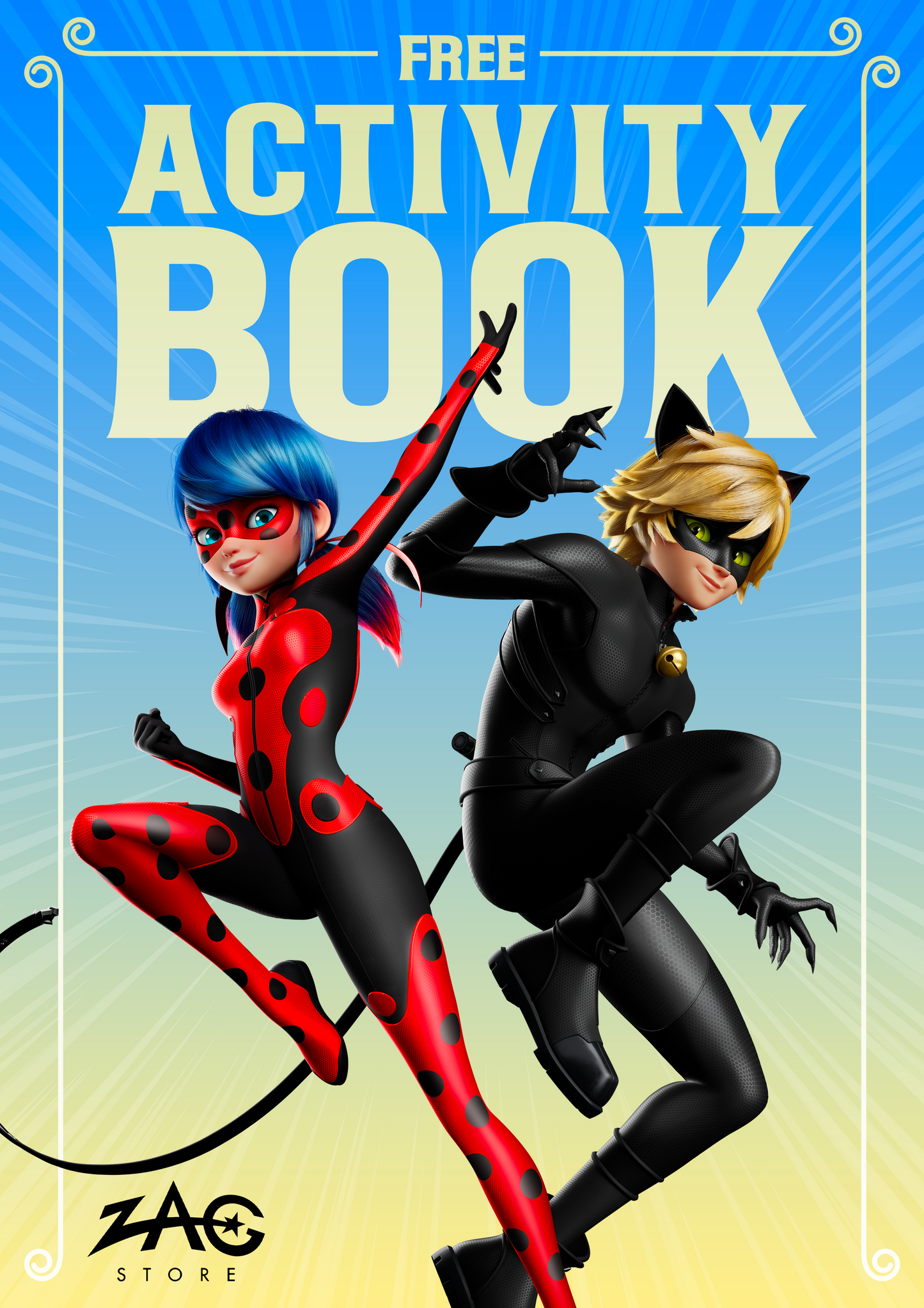 Miraculous Ladybug Activity Book