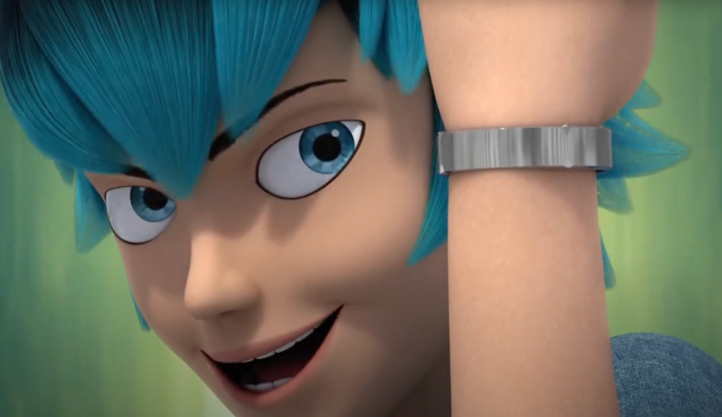 <tc>Miraculous du Serpent - Bracelet camouflage de Luka</tc>