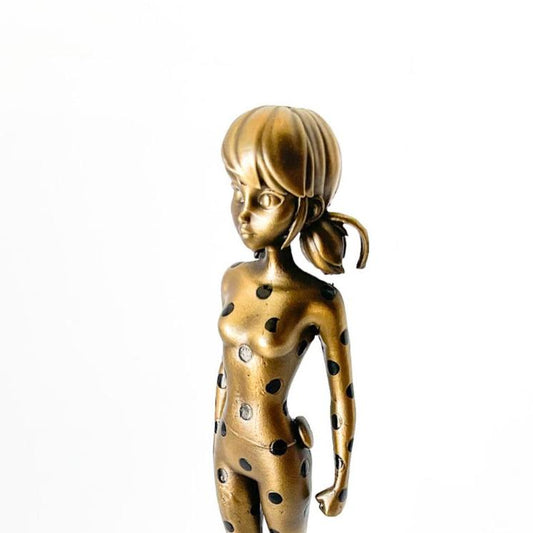 Ladybug Bronze Sculpture