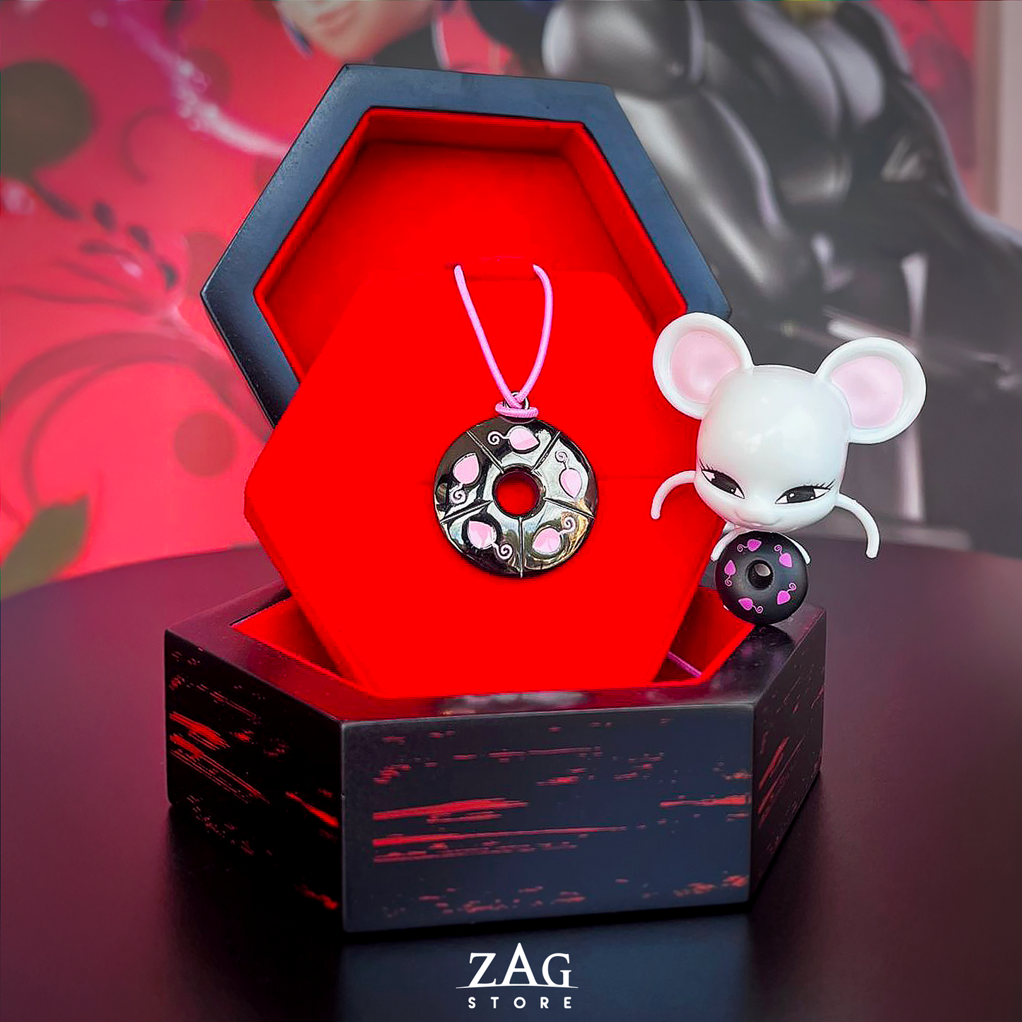 <tc>Miraculous de la Souris - Collier Polymouse</tc>