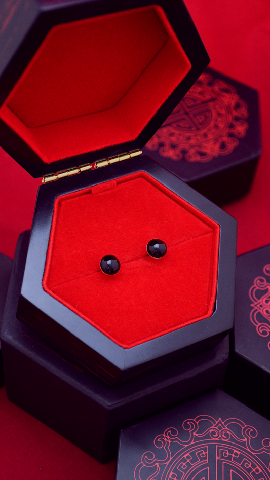 Boucles d'oreilles Miraculous Marinette (puces d'oreilles)