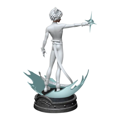 Cat Blanc Art Figure