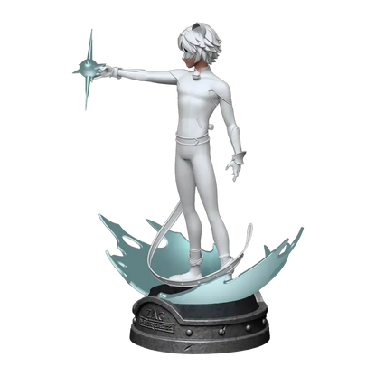 Cat Blanc Art Figure