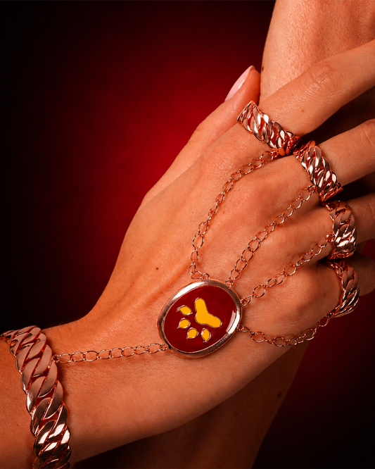 Bracelet Panjas Tigresse Violette Miraculeuse