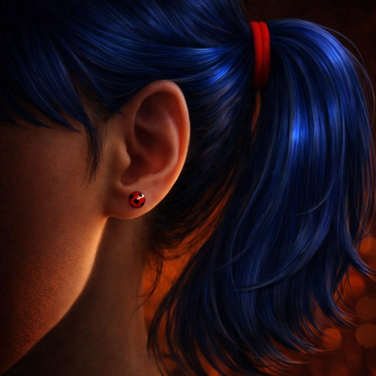 Miraculous Ladybug Earrings (STUDS)