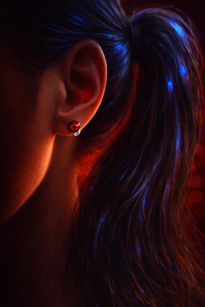 Boucles d'oreilles Miraculous Ladybug (clips)