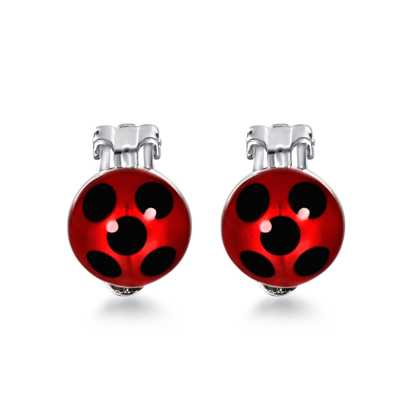 Miraculous Ladybug Earrings (CLIP-ON)