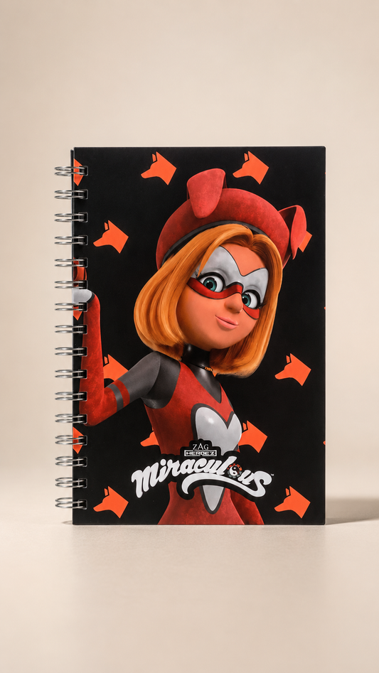 Carnet de notes de super-héros Miss Hound