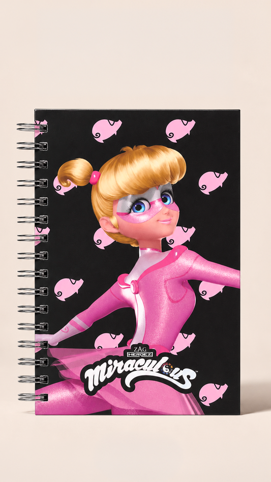 Carnet de notes de super-héros Pigella