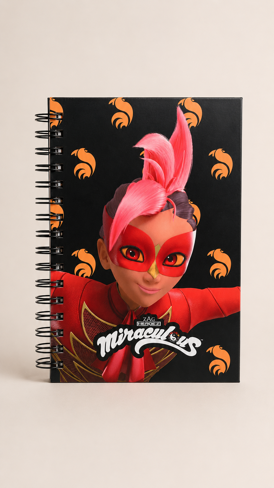 Super Heroes Notebook Rooster Bold