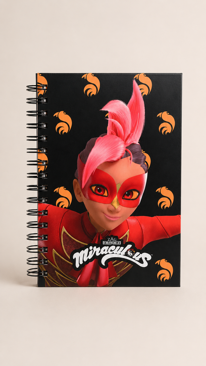 Super Heroes Notebook Rooster Bold