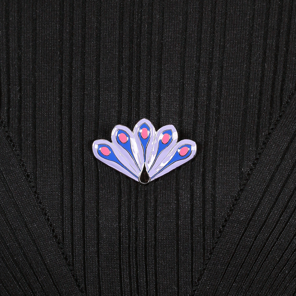 <tc>Miraculous du Paon - Broche de Mayura et Papillombre</tc>