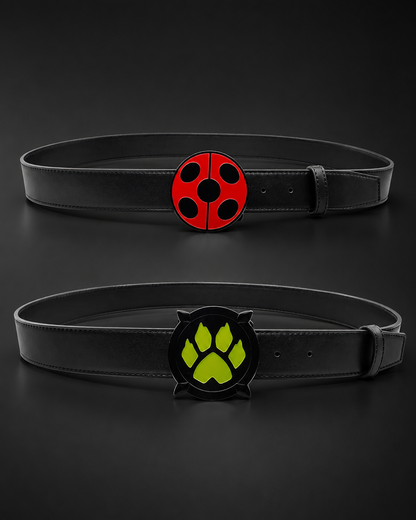 Belt buckles Miraculous Ladybug and Cat Noir