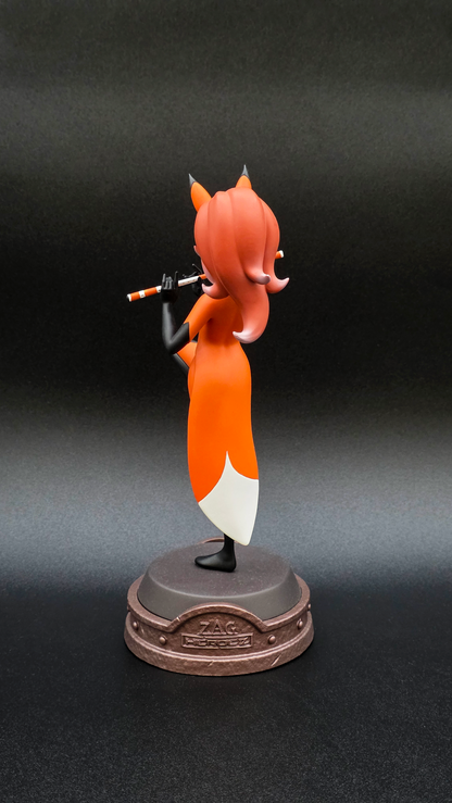Rena Rouge – Figurine d'art en résine de qualité supérieure