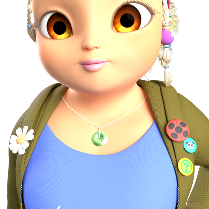 Miraculous Mouse Camouflage Necklace