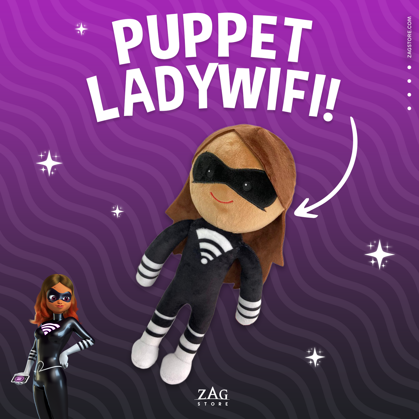 Lady Wifi Puppet