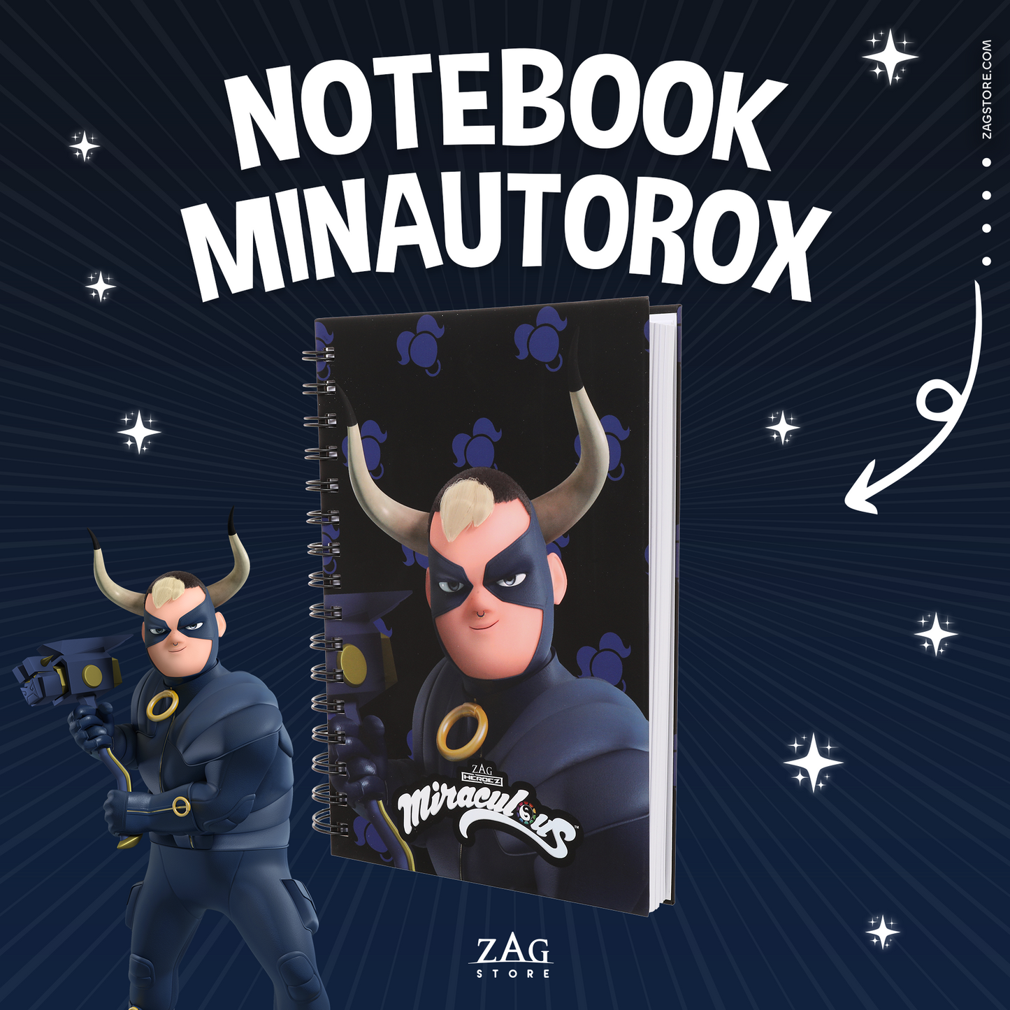 Super Heroes Notebook Minotaurox