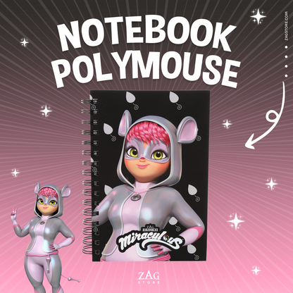Super Heroes Notebook Polymouse