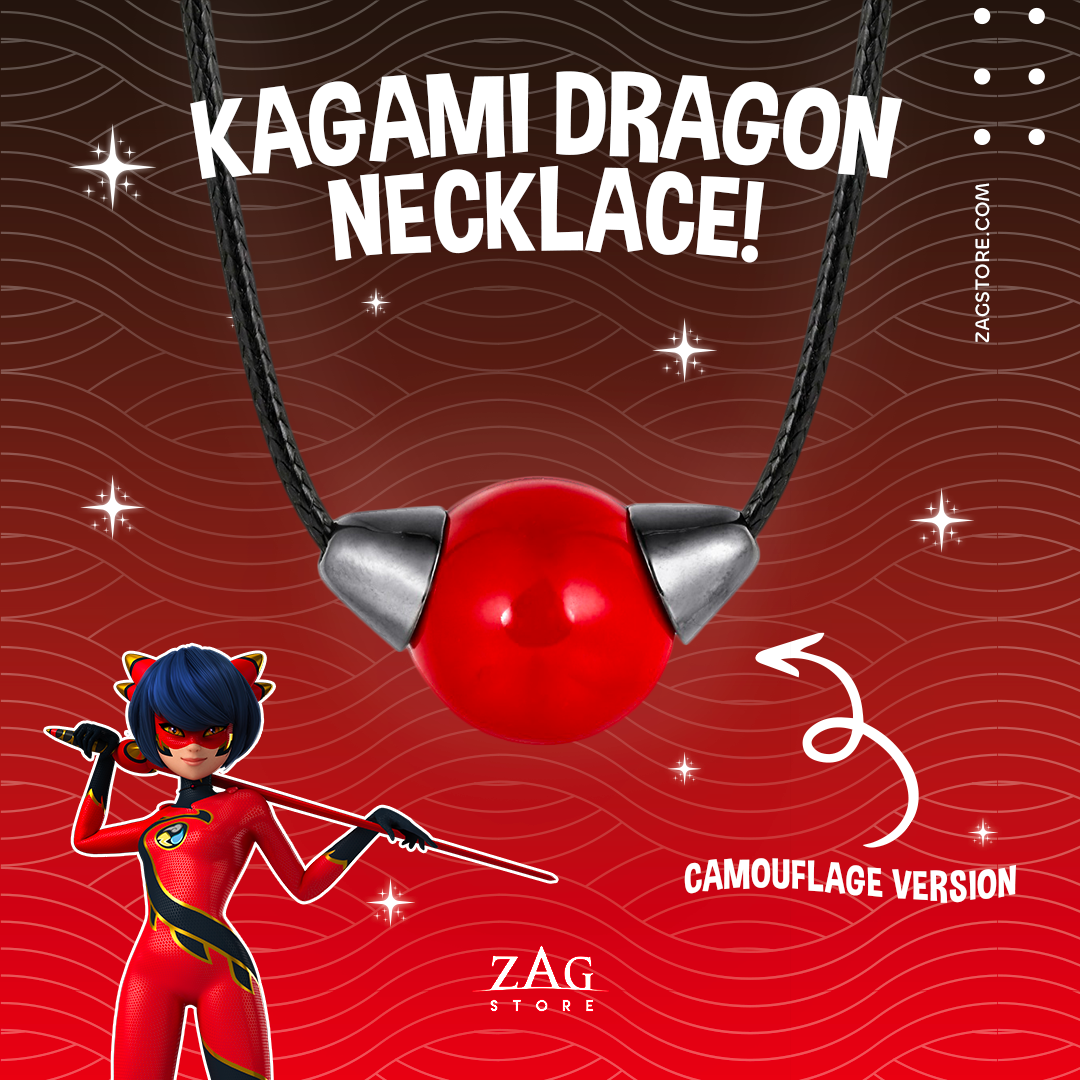 <tc>Miraculous du Dragon - Collier camouflage de Kagami</tc>