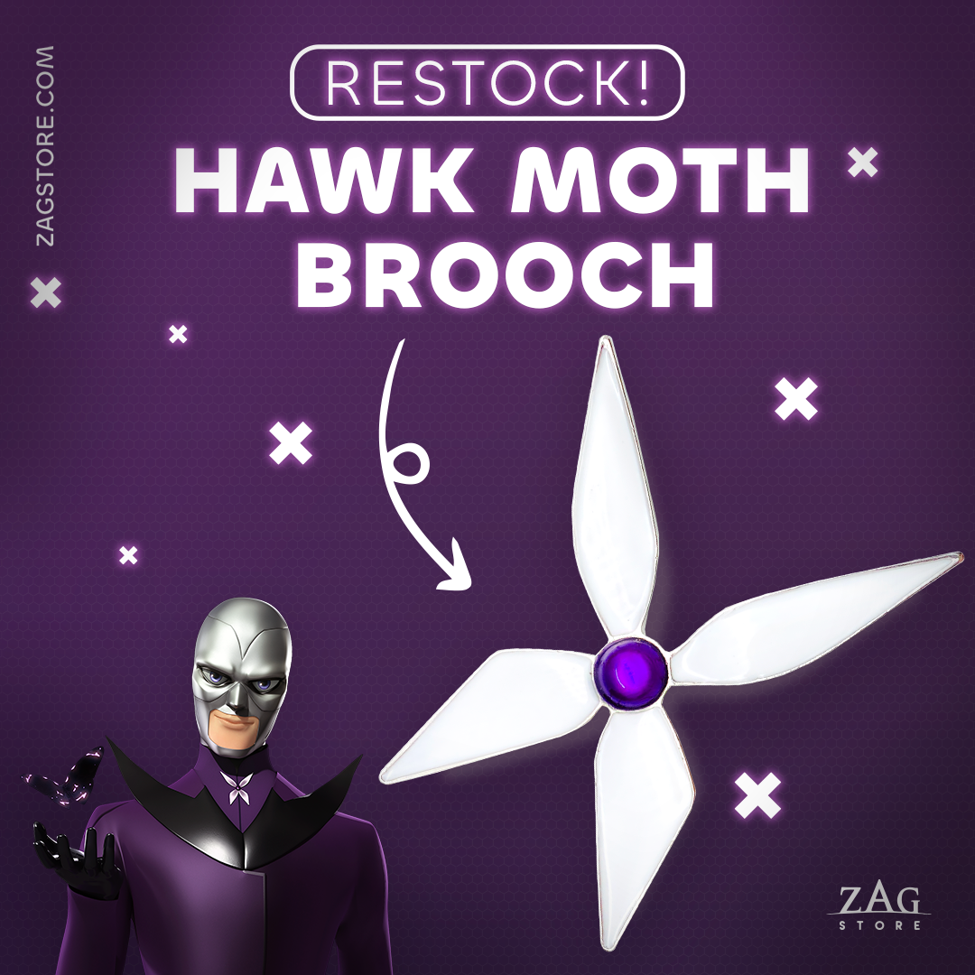 Miraculous Hawk Moth Brooch Zag Store Europe miraculous-hawk-moth-brooch-zag-store-europe
