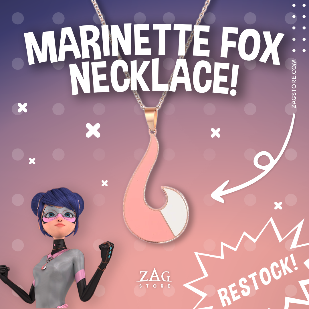 <tc>Collier Miraculous camouflage Fox Marinette</tc>