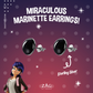 <tc>Miraculous de la Coccinelle - Boucles d'oreilles camouflage de Marinette (clous)</tc>