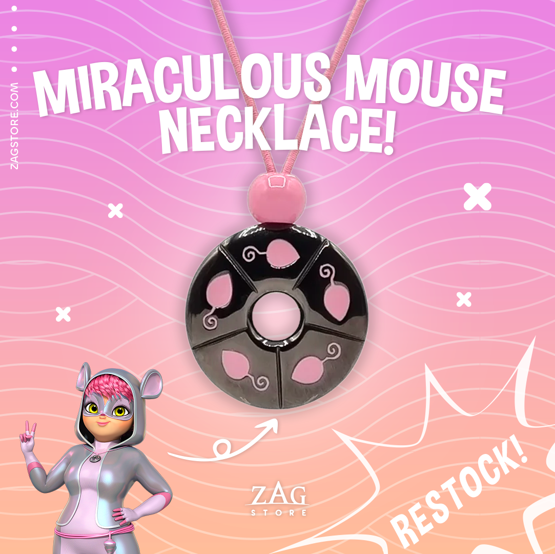 Miraculous Mouse Transformation Necklace