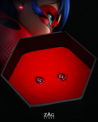 Miraculous Ladybug Earrings (STUDS)
