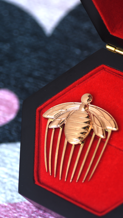 Miraculous Bee Marinette Camouflage Hair Comb