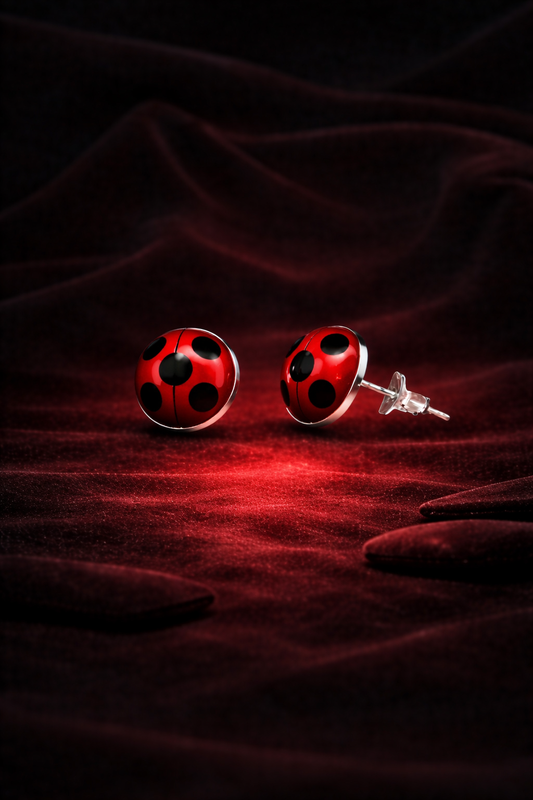 Miraculous Ladybug Earrings (STUDS)