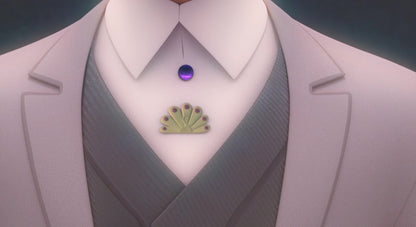 Miraculous Broche camouflage du Paon de Gabriel