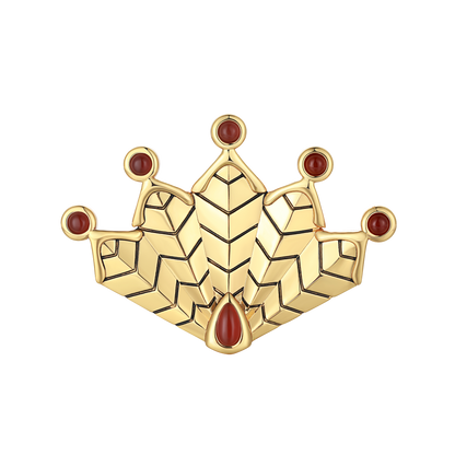 Miraculous Peacock Felix Camouflage Brooch