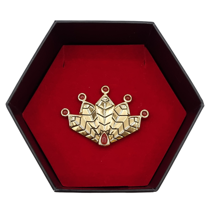 Miraculous Peacock Felix Camouflage Brooch