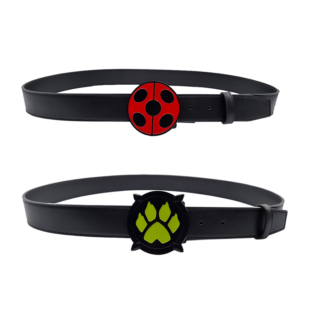 Belt buckles Miraculous Ladybug and Cat Noir