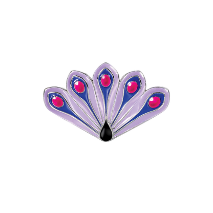 Miraculous Peacock Charged Brooch